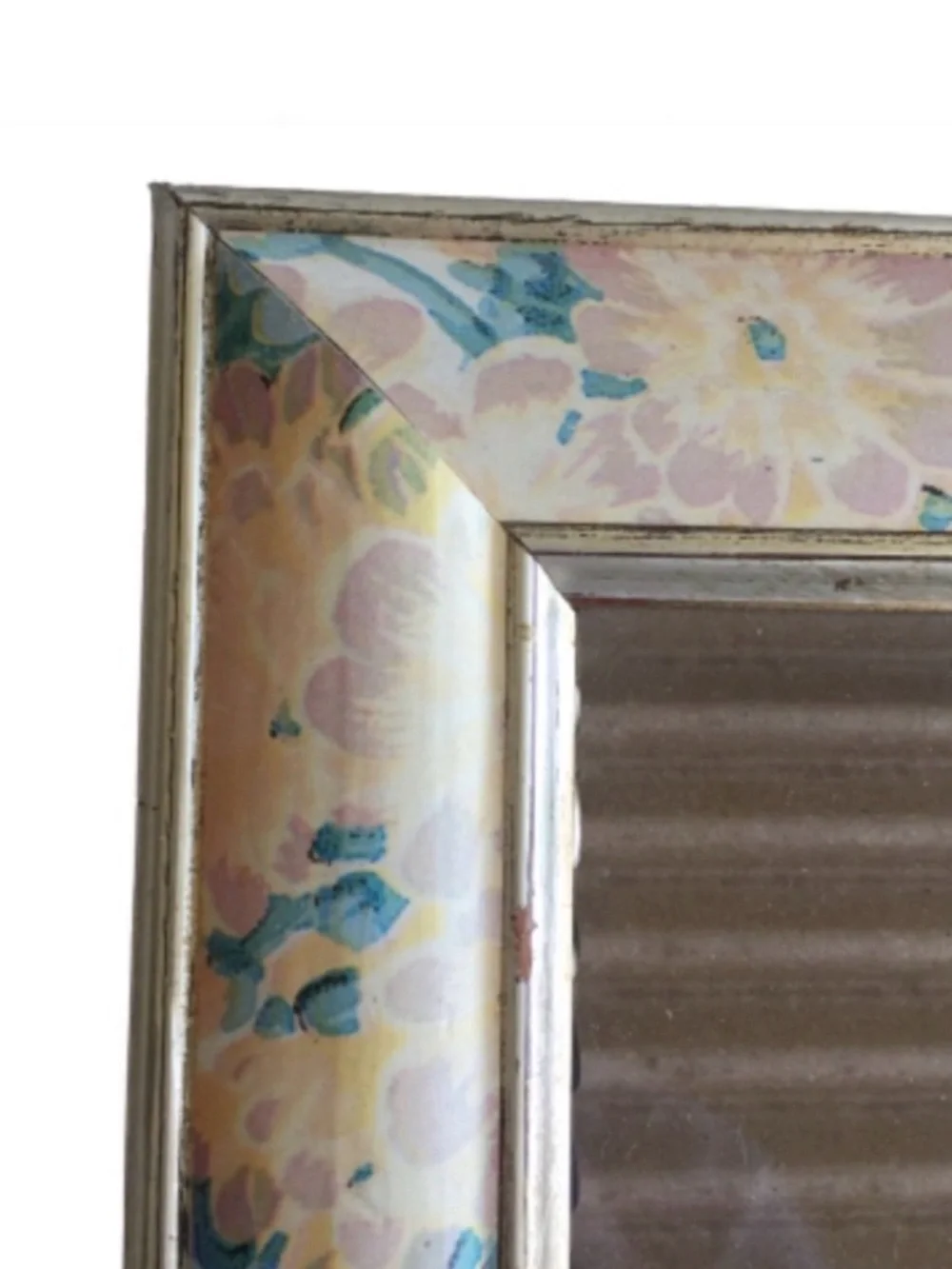 NATIONAL Vintage Floral Picture Frame Cottagecore Shabby Chic  Botanical Gold